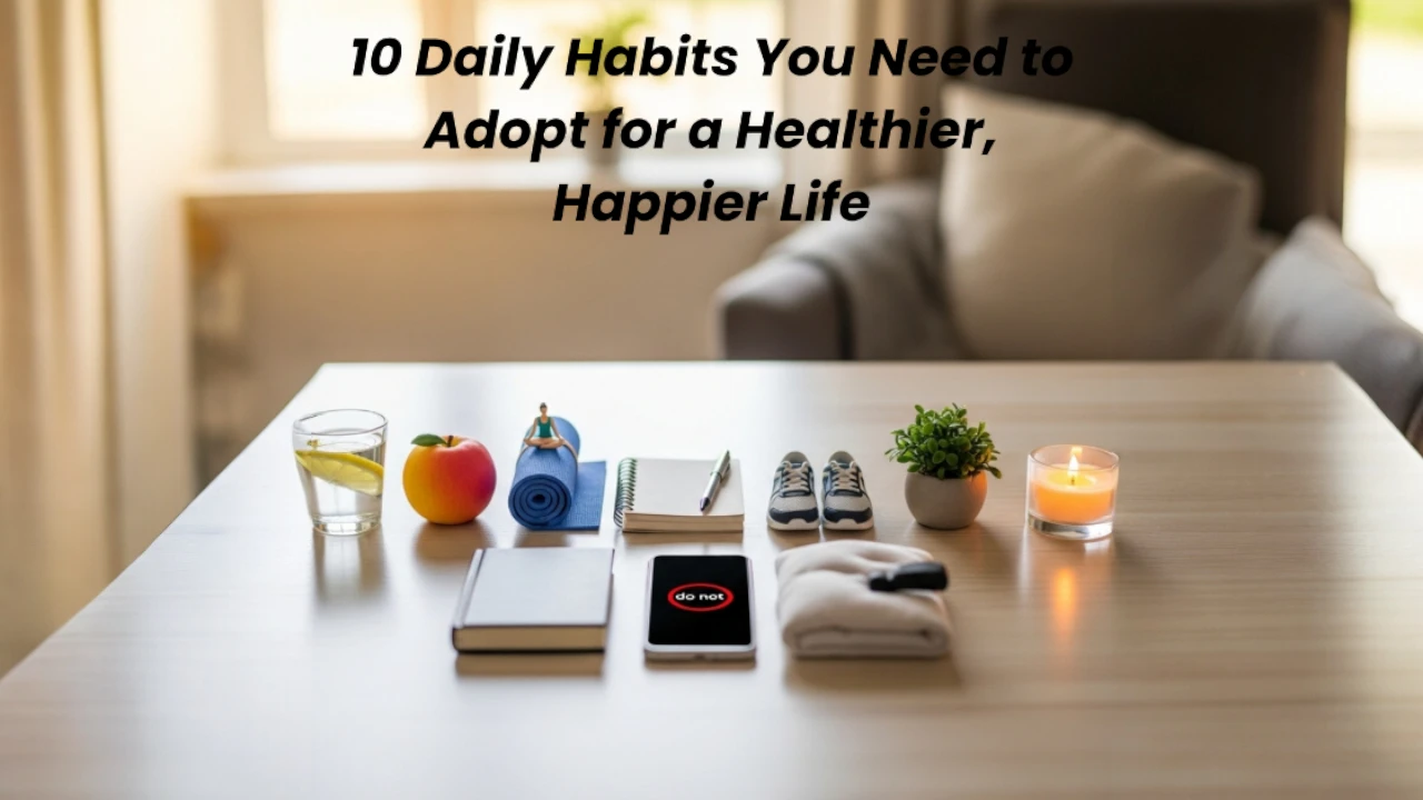 10 Daily Habits You Need to Adopt for a Healthier, Happier Life! - Fit ...